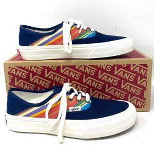 VANS Authentic Sf Retro Stripes Dress Blue Women's Size 7 VN0A3MU61B